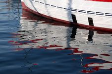 Boat Reflections Royalty Free Stock Photos Boat Reflections Royalty Free Stock Photos