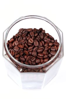 Coffee Beans In A Jar Stock Photos Coffee Beans In A Jar Stock Photos