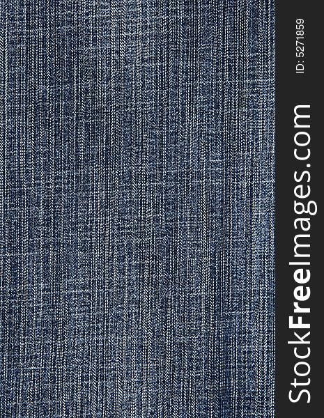 Blue Denim Fabric Background