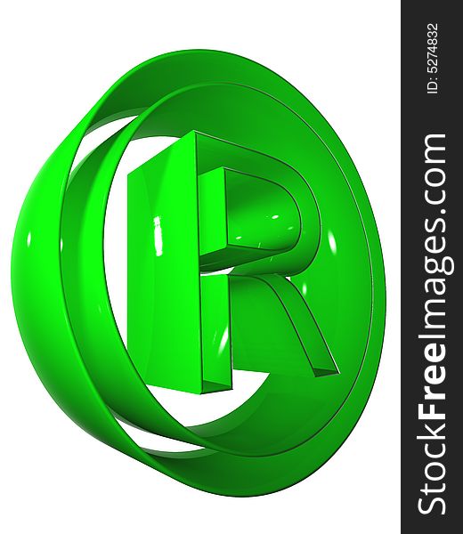 Symbol 3D 015 Green