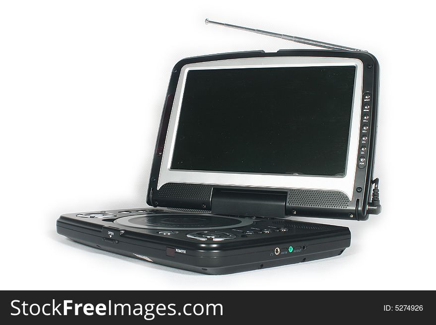 This is portable dvd player.
