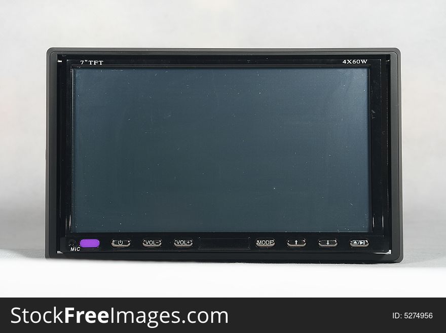 These are the car monitor with dvd player.