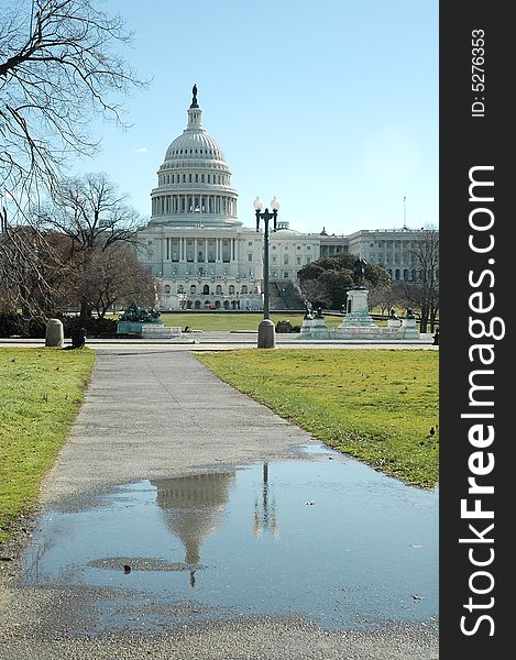 The Capitol in Washington DC