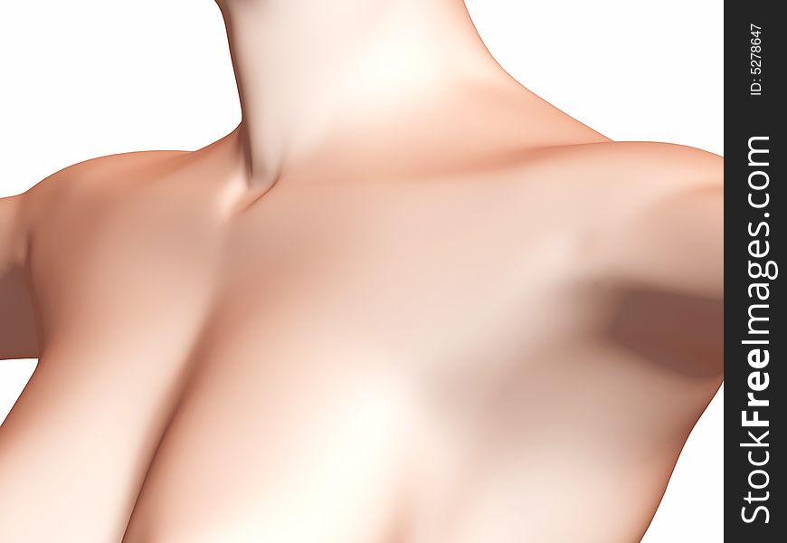 Female Chest And Neck