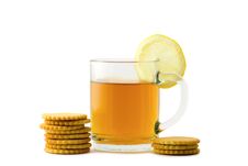 Tea And Crackers Royalty Free Stock Photos Tea And Crackers Royalty Free Stock Photos