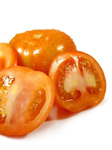 Bunch Of Tomatoes Royalty Free Stock Images
