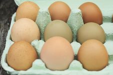 Fresh Free-range Chicken Eggs Stock Photos Fresh Free-range Chicken Eggs Stock Photos