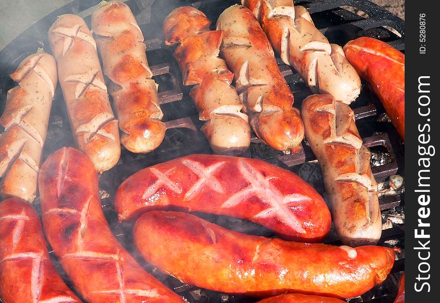 Grilled sausage