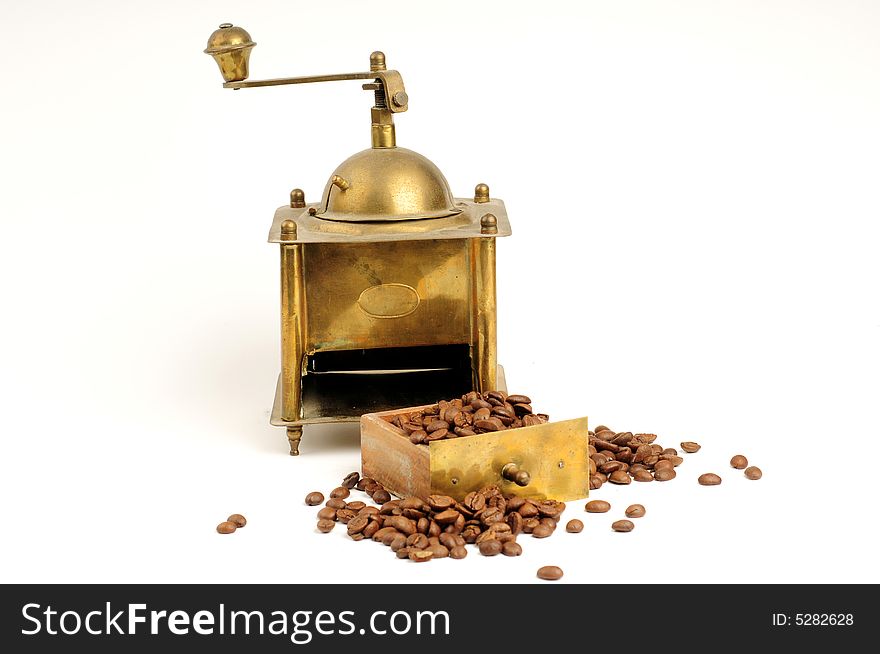 Antiquity coffee machine