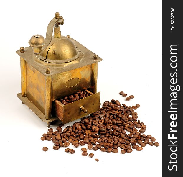 Antiquity coffee machine