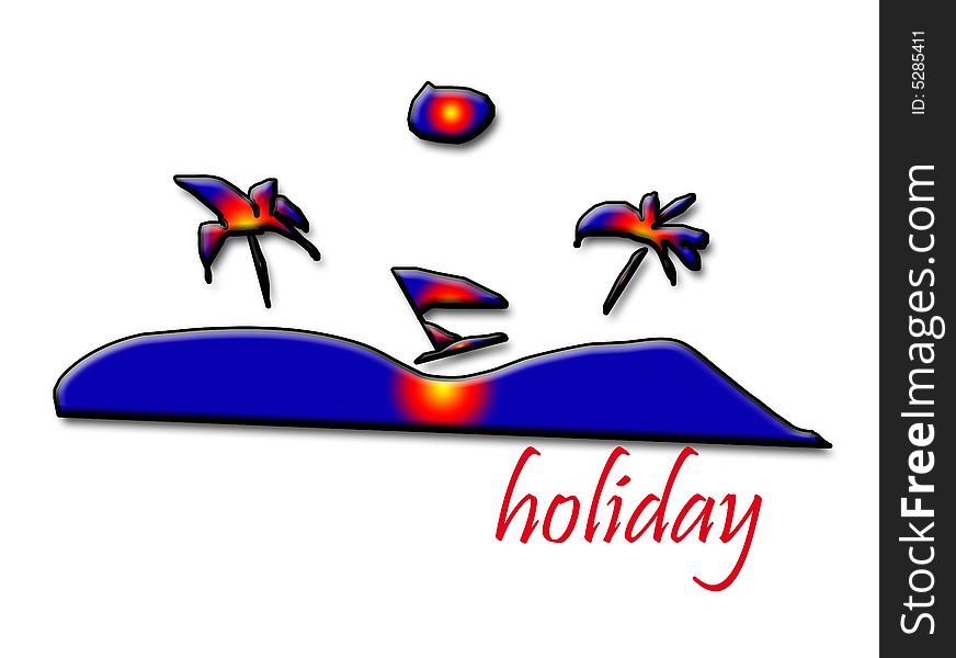 Modern Art holiday - illustration grafik design. Modern Art holiday - illustration grafik design