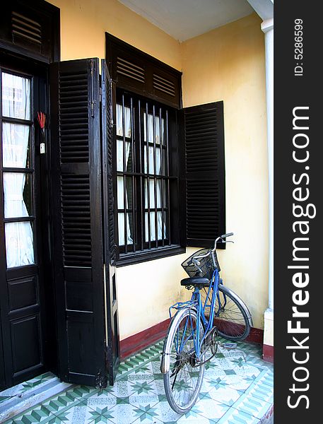 Entrance to a house in Hoian