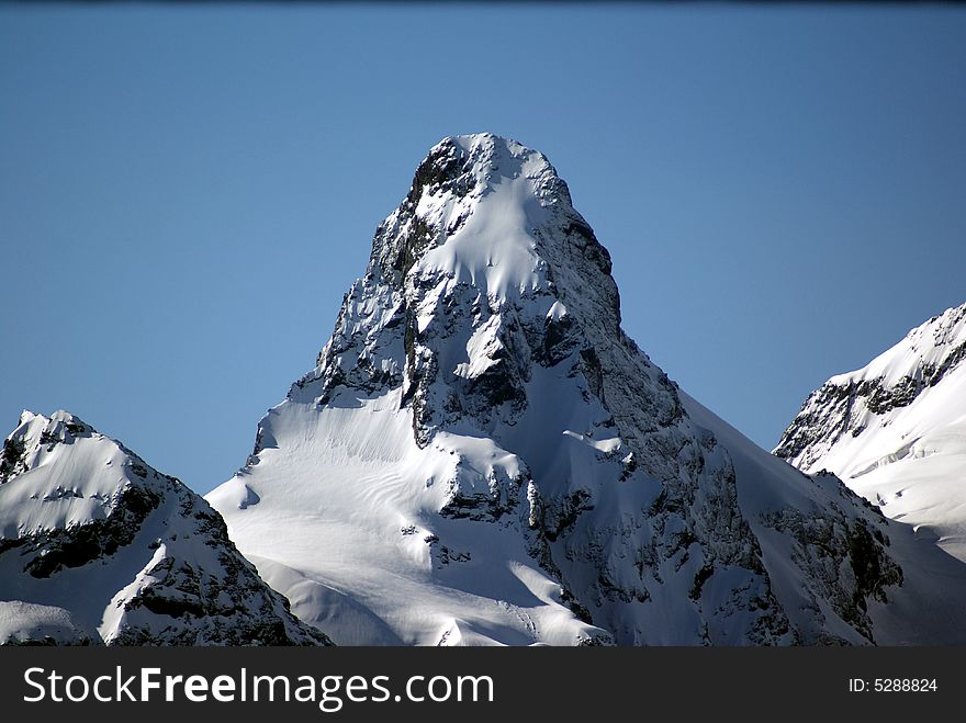 Peak in the North Caucasus, called Tok-mak