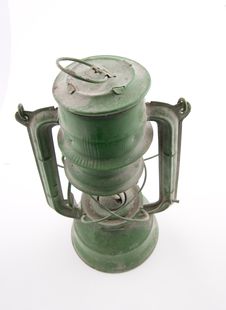 Old Kerosene Lamp Royalty Free Stock Images