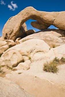 Arch Rocj , Joshua Tree National Park Stock Photo Arch Rocj , Joshua Tree National Park Stock Photo