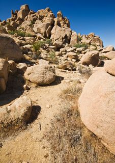 Rock Formations, Joshua Tree National Park Royalty Free Stock Photography Rock Formations, Joshua Tree National Park Royalty Free Stock Photography
