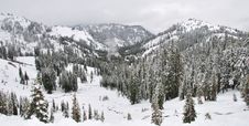 Valley Smoke Royalty Free Stock Images
