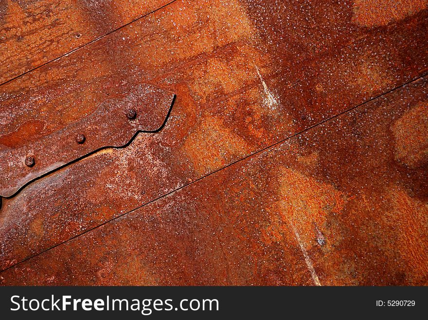 Old rusty metal background texture
