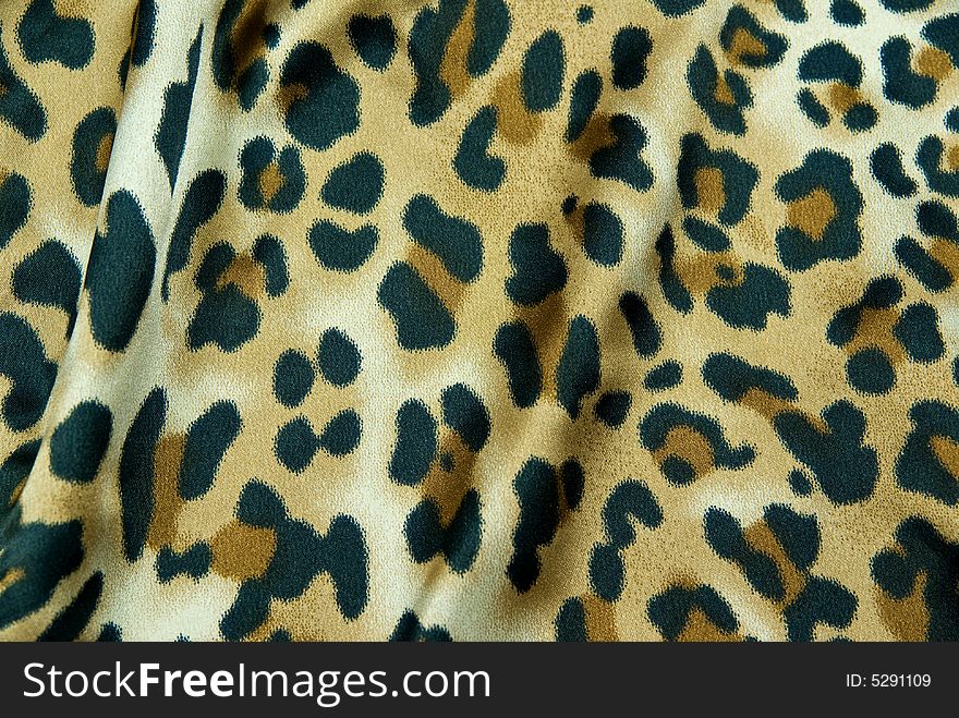 Leopard pattern silk - texture, background