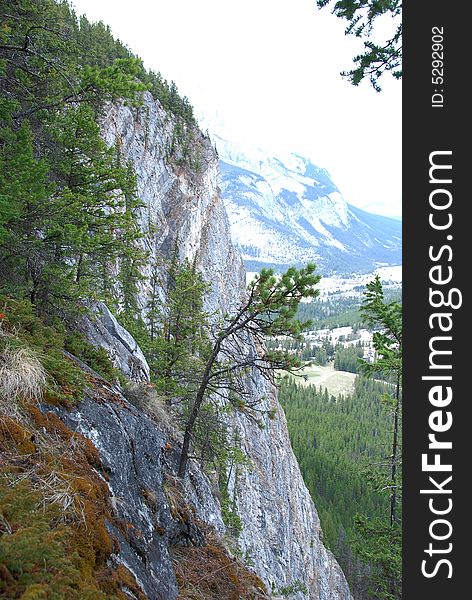 The north ridge of Mount Rundle from Tunnel Mountain Summit