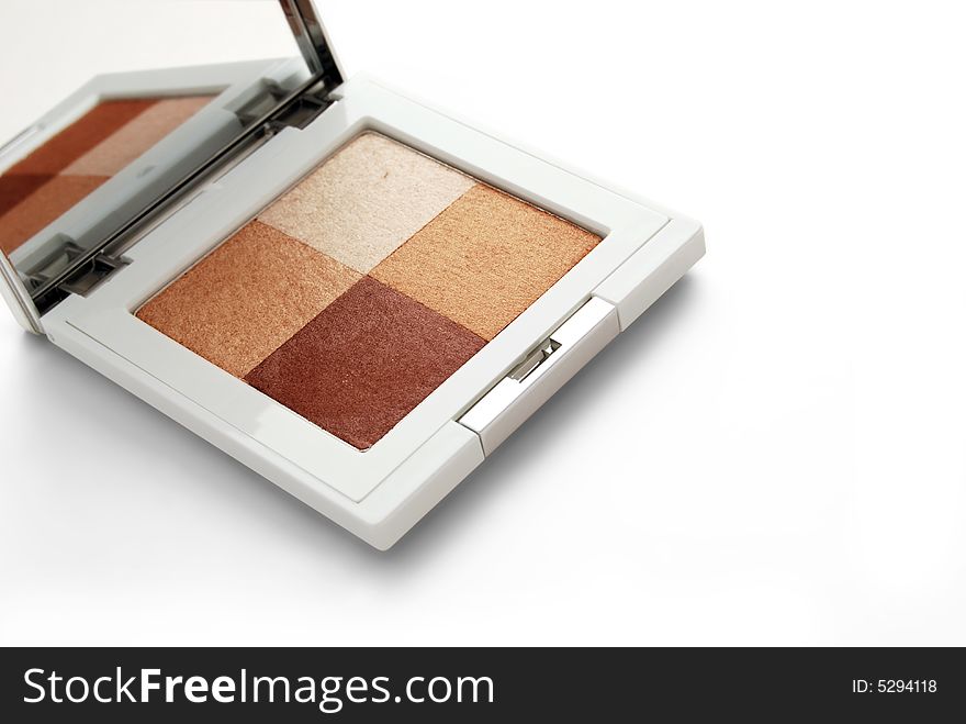 Eyeshadow with four colour palette