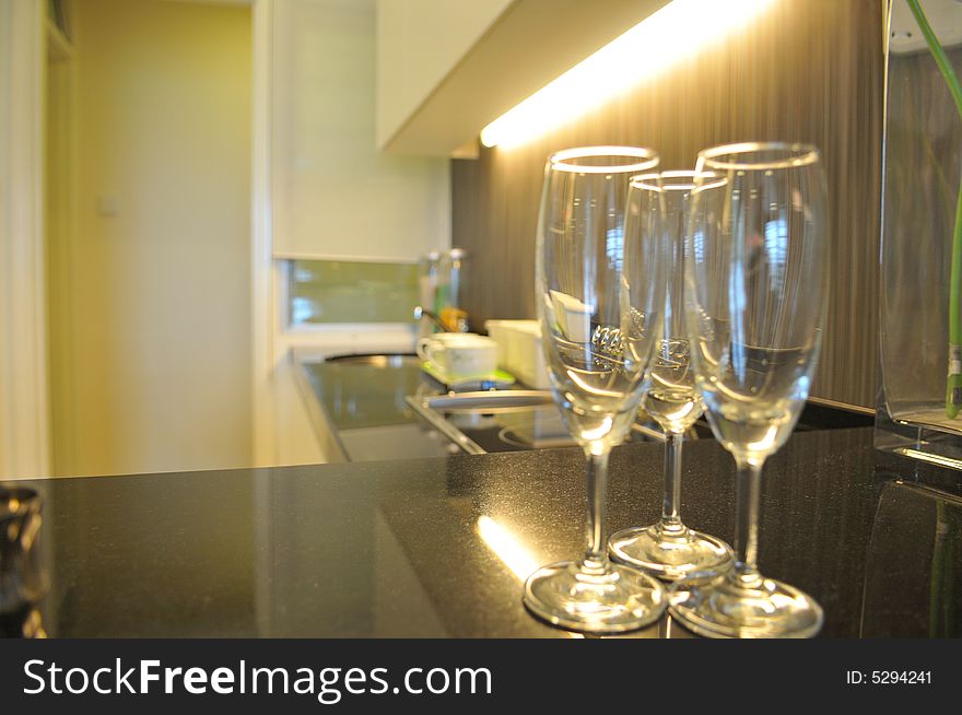 A view of a beautifully decorated apartment. A view of a beautifully decorated apartment