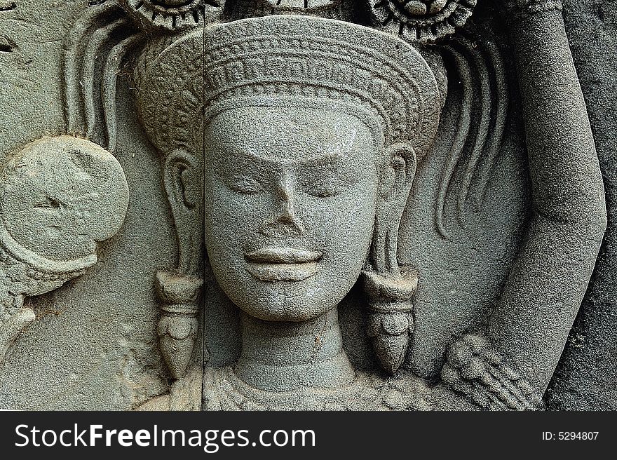 Cambodia Angkor Wat: Bas Reliefs