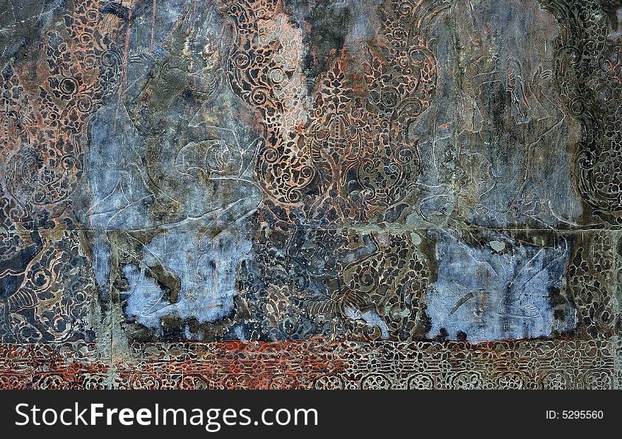 Cambodia Angkor Wat: Bas Reliefs