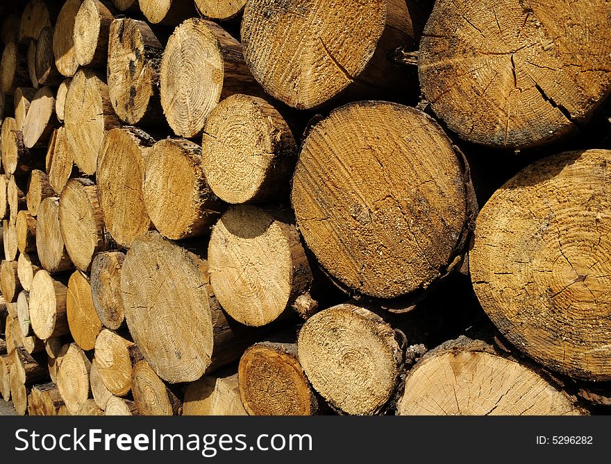 Stacked Logs