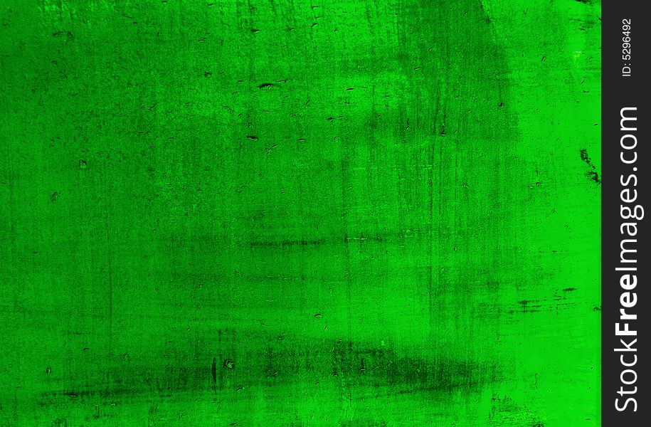 Green painted paper abstract image