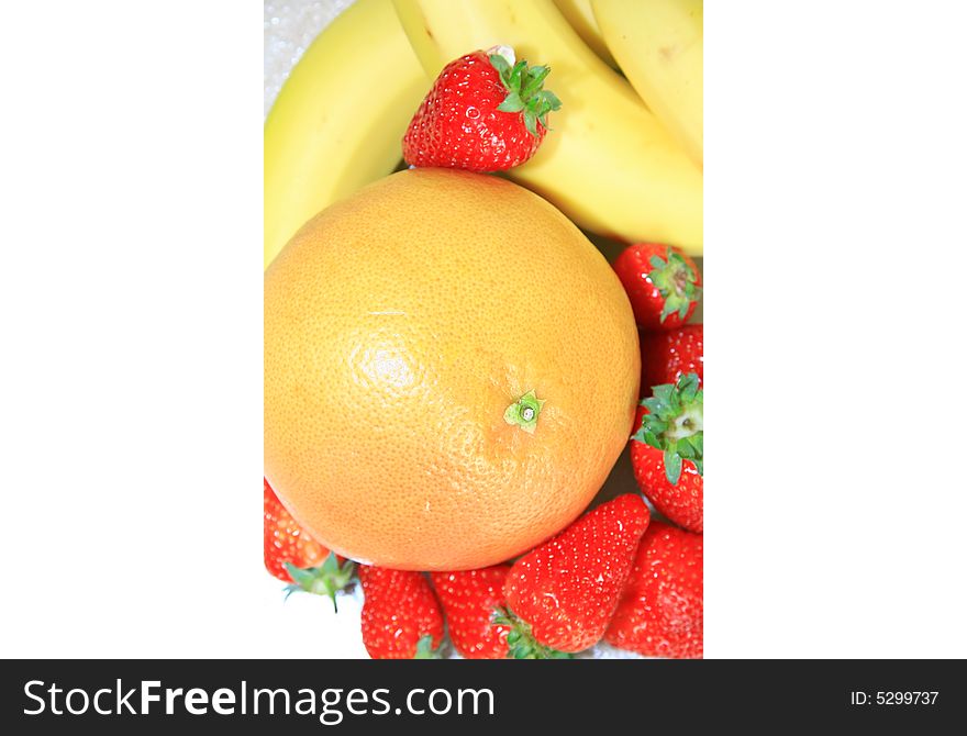 A mix of fresh fruits