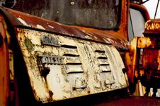Rusty Junkyard Truck Royalty Free Stock Image Rusty Junkyard Truck Royalty Free Stock Image