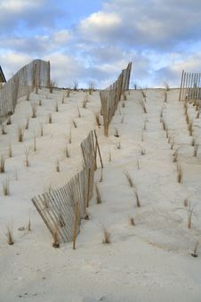 Dune Fence Stock Image Dune Fence Stock Image
