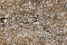 Cracked Stone Texture Stock Photo