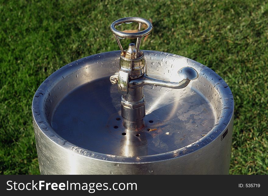 Drinking fountain details