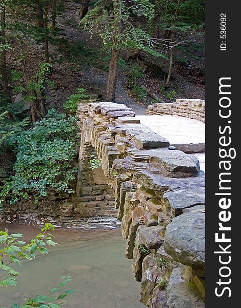 Stone Bridge in Stony Brook State Park, New York