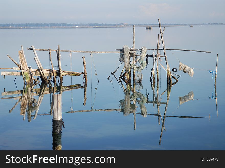 Fisherman nets. Fisherman nets