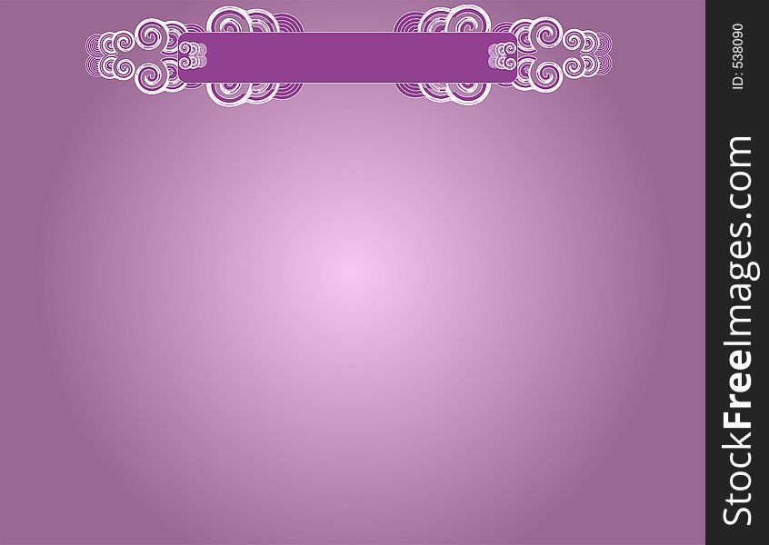 Scroll design over wine colored background. Scroll design over wine colored background.
