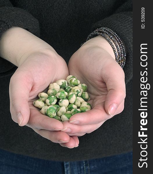 Wasabi Peas. Wasabi Peas