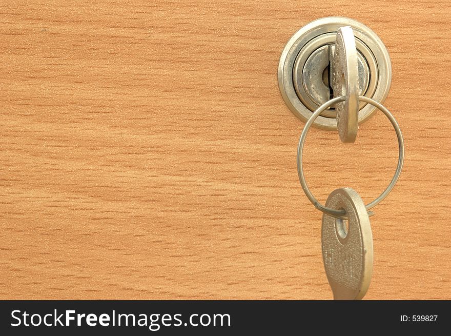 Two keys in a lock
