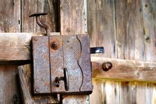 Door Lock Royalty Free Stock Photography Door Lock Royalty Free Stock Photography