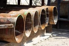 Rusty Pipes Royalty Free Stock Photos Rusty Pipes Royalty Free Stock Photos