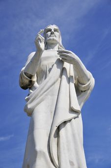 Jesus Christ Statue In Havana Royalty Free Stock Photo Jesus Christ Statue In Havana Royalty Free Stock Photo