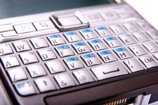 Mobile Phone Keyboard Stock Photography Mobile Phone Keyboard Stock Photography