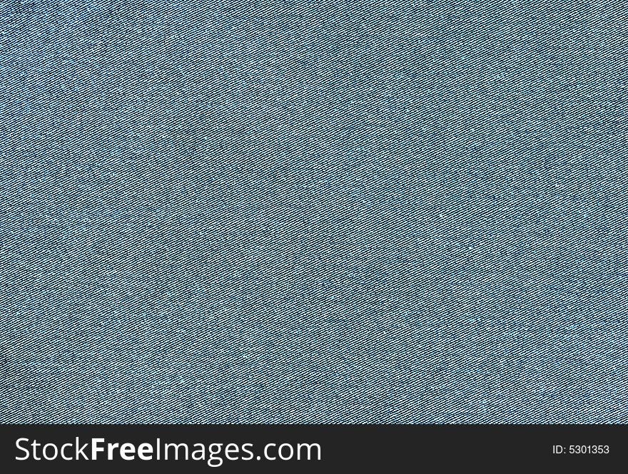 Texture of blue cotton