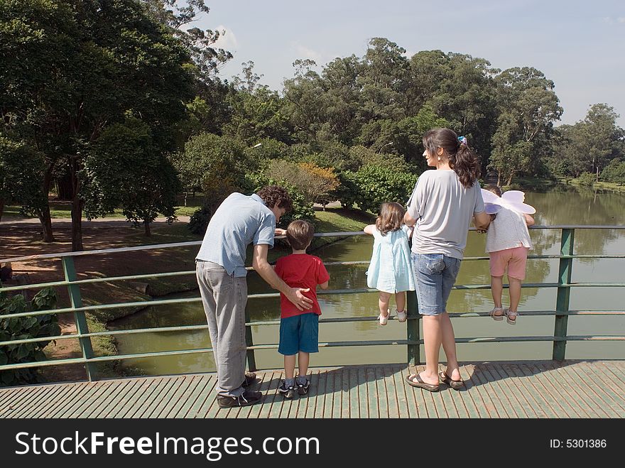 Family At The Park