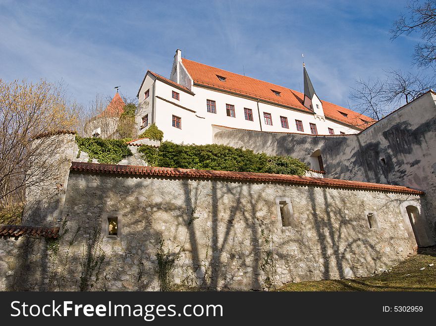 Castle in Fussen. Bavaria, Germany.