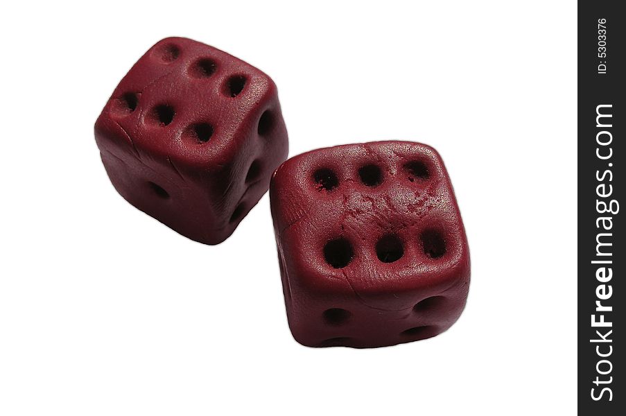 A hand made dice. Luck