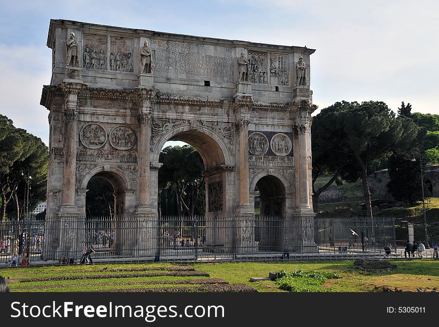 Archway In Rome