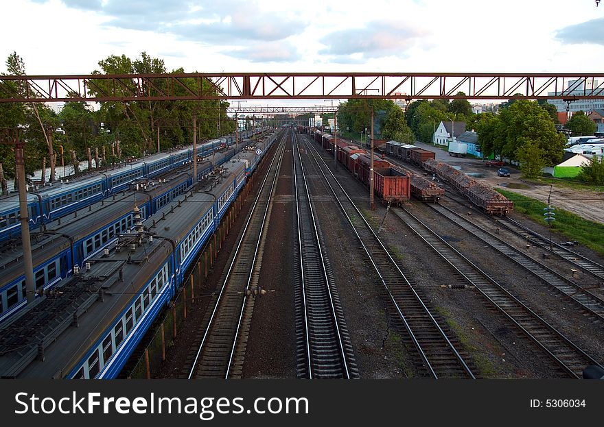 Panorama Of Tracks